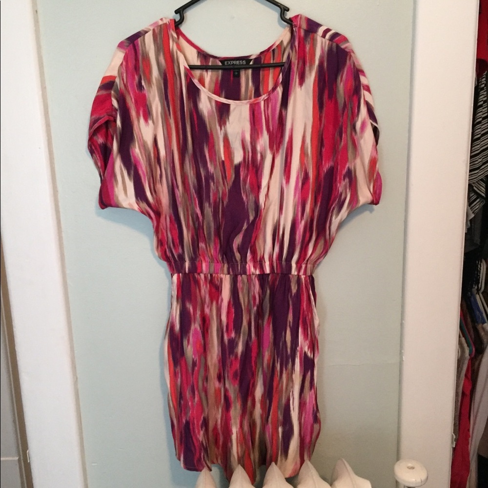 Colorful, flattering woman’s dress